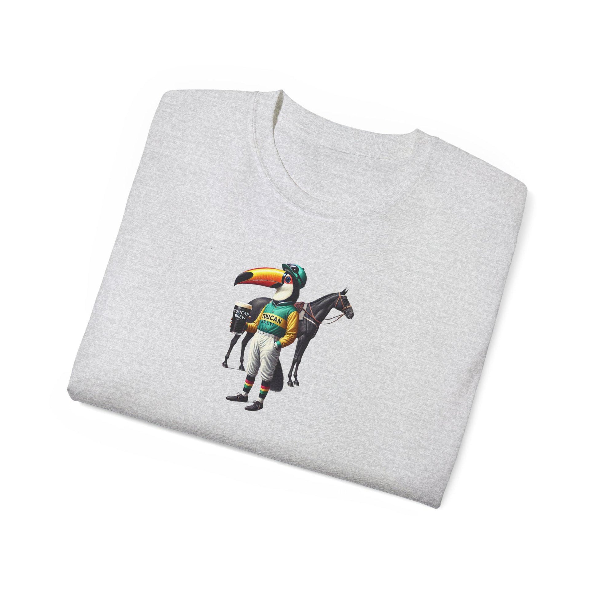 Horse Racing Guinness Tee, Equestrian Race Day Unisex Shirt, Horse Lover Gift, Derby Day T-shirt, Irish Stout Racing Top, St. Patrick's Day