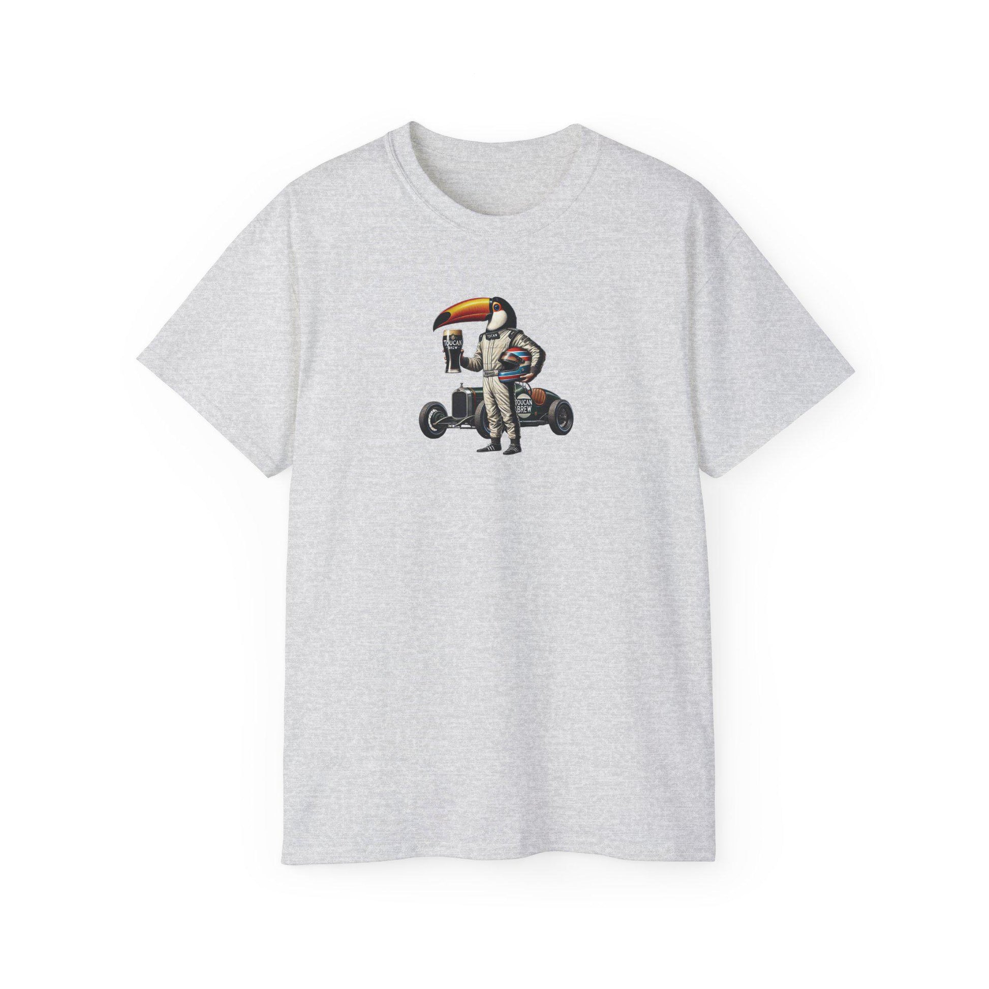 Racing Fan T-shirt, Motorsport Tee, Formula 1 Guinness Shirt, Car Racing Apparel, Unisex Cotton Top